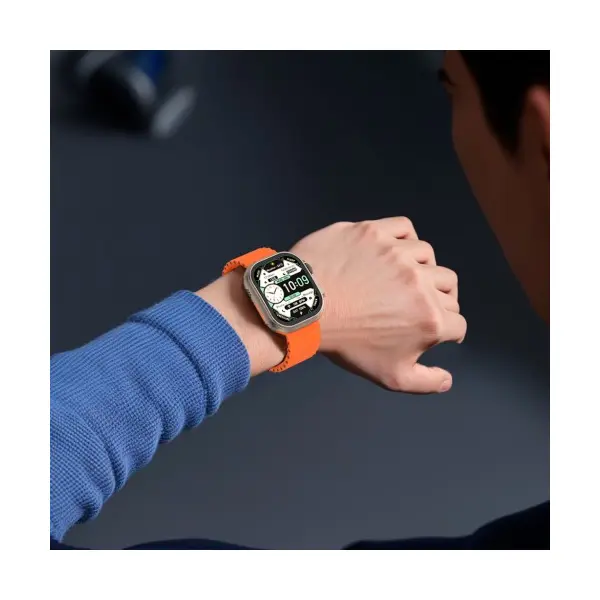 СМАРТ-ГОДИННИК XO M11ULTRA CURVED SCREEN 9TH GENERATION WIRELESS SMART TALKING WATCH ПОМАРАНЧЕВИЙ