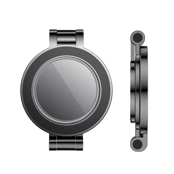 MR4_136242 Автотримач xo c161 apple magsafe magnetic tri-fold phone holder (with magnet ring), чорний 