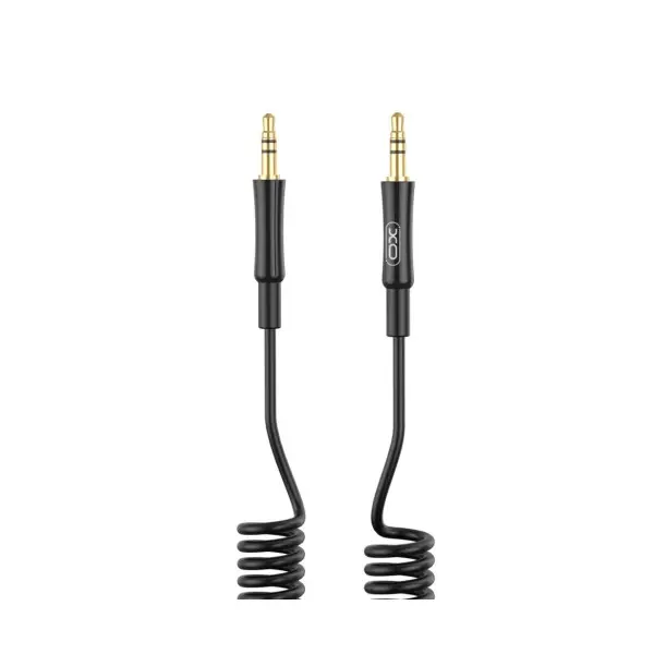 АДАПТЕР XO NB-R255C 3.5MM TO 3.5MM, ЧОРНИЙ