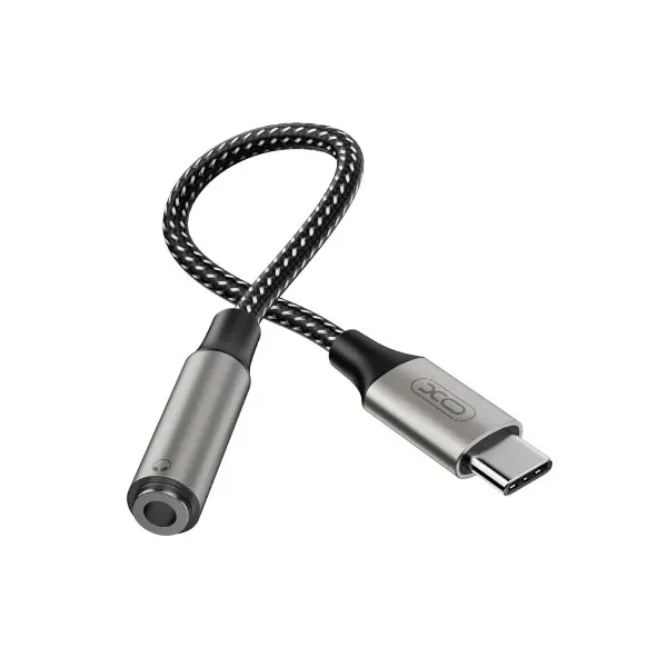 АДАПТЕР XO NB-R257C TYPE-C TO 3.5MM МАТОВИЙ
