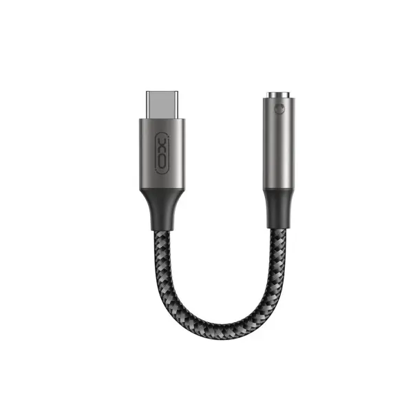 АДАПТЕР XO NB-R257C TYPE-C TO 3.5MM МАТОВИЙ