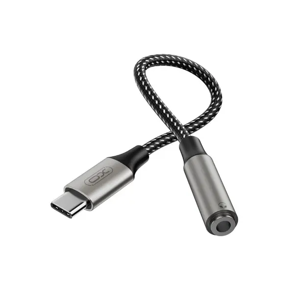 АДАПТЕР XO NB-R257C TYPE-C TO 3.5MM МАТОВИЙ
