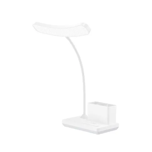 ЛАМПА XO OZ11 3-COLOR MULTI-SPEED PENCIL TABLE LAMP WITH NIGHT LIGHT 2400MAH, БІЛИЙ