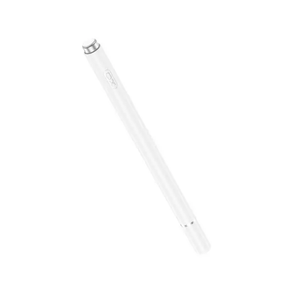 СТІЛУС XO ST-09 UNIVERSAL TOUCH-SENSITIVE CAPACITOR PEN (1 BUILT-IN SPARE TIP), БІЛИЙ