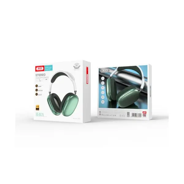 MR4_136233 Навушники накладні xo be25 stereo wireless headphone зелені 