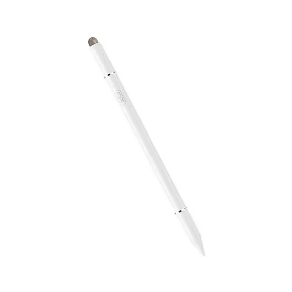 СТІЛУС XO ST-10 3IN1TOUCH-SENSITIVE CAPACITOR PEN, БІЛИЙ
