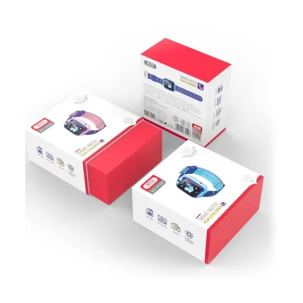 СМАРТ-ГОДИННИК XO H100 KIDS SMART WATCH 2G РОЖЕВИЙ
