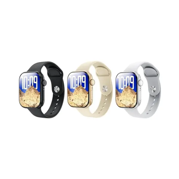 MR4_136186 Смарт-годинник xo w10 pro amoled screen 10 generation wireless charging smart talking watch, чорний 
