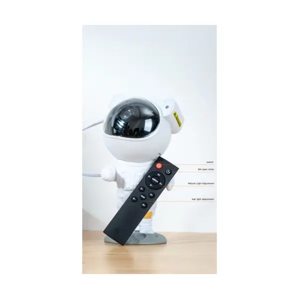 НІЧНИК XO CF1 ASTRONAUT STAR PROJECTOR LAMP, БІЛИЙ
