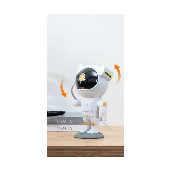 НІЧНИК XO CF1 ASTRONAUT STAR PROJECTOR LAMP, БІЛИЙ