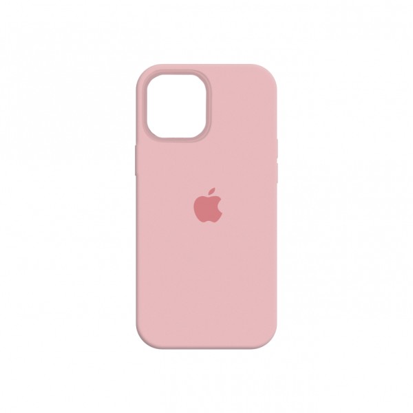 MR3_116686 Чехол silicone case для iphone 12, 12 pro (6) light розовый (закрытый низ) SILICONE CASE