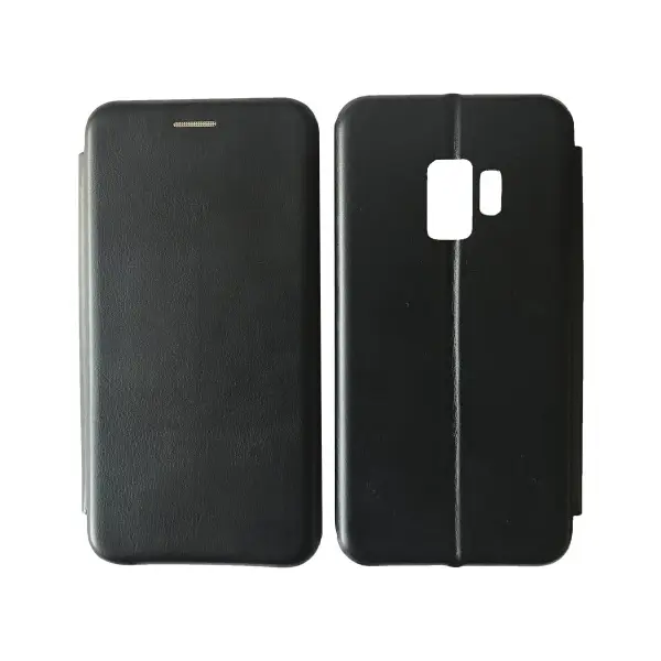ЧОХОЛ-КНИЖКА LEVEL ДЛЯ SAMSUNG S9, ЧОРНИЙ