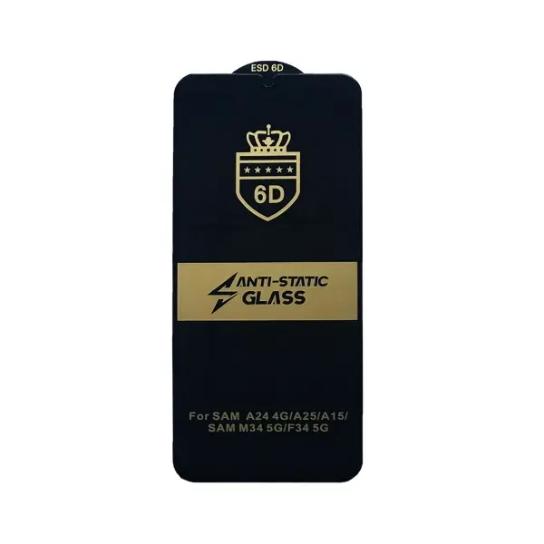 MR4_137475 Захисне скло 6d anti-static для samsung m34 5g, чорний (тех. пак) 