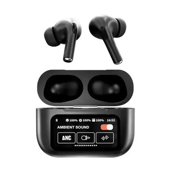 MR4_137472 Навушники airpods a9 pro touchscreen anc, enc, чорний 