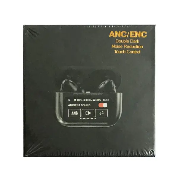 MR4_137472 Навушники airpods a9 pro touchscreen anc, enc, чорний 