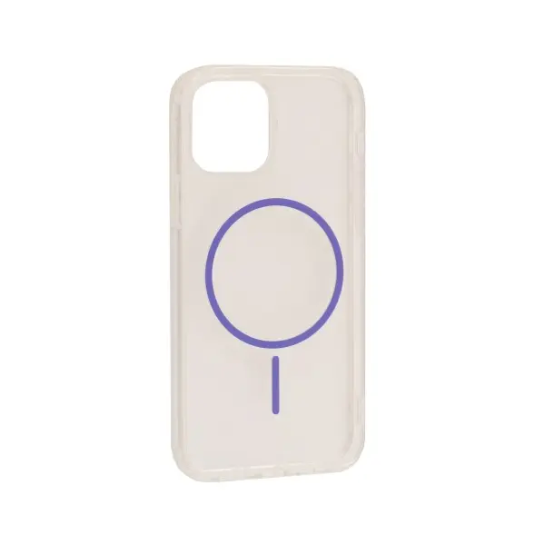 ЧОХОЛ CLEAR MAGNETIC (COLOR SLIM MAGSAFE) BOX ДЛЯ IPHONE 14 PRO FLAMING ПУРПУРОВИЙ