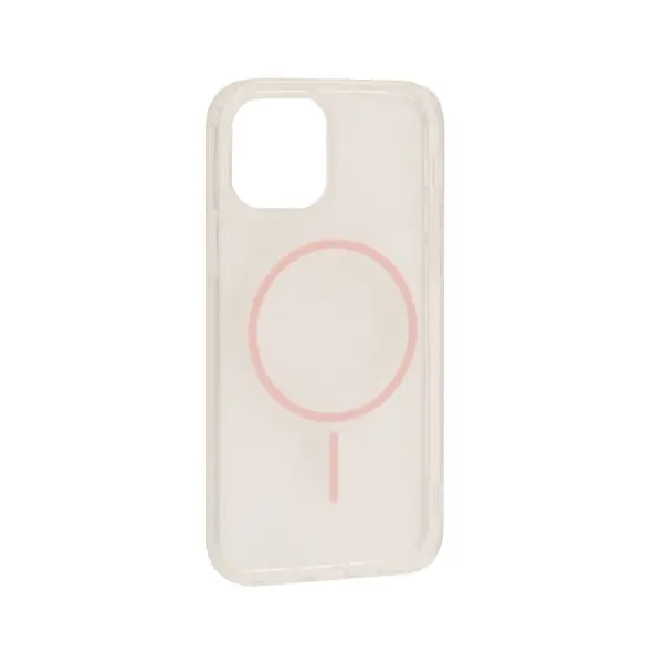 ЧОХОЛ CLEAR MAGNETIC (COLOR SLIM MAGSAFE) BOX ДЛЯ IPHONE 15 РОЖЕВИЙ