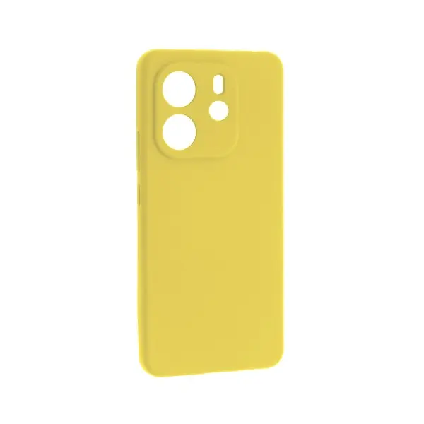ЧОХОЛ SILICONE CASE LUXURY ДЛЯ REDMI NOTE 14 4G GLOBAL VERSION ЖОВТИЙ