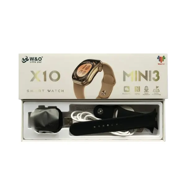 MR4_137467 Смарт-годинник smart watch w&o x10 mini 3, чорний 