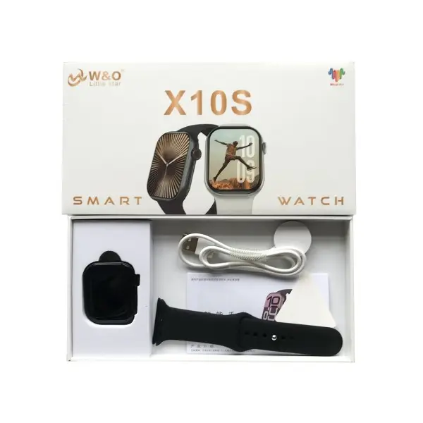 СМАРТ-ГОДИННИК SMART WATCH W&O X10S, ЧОРНИЙ