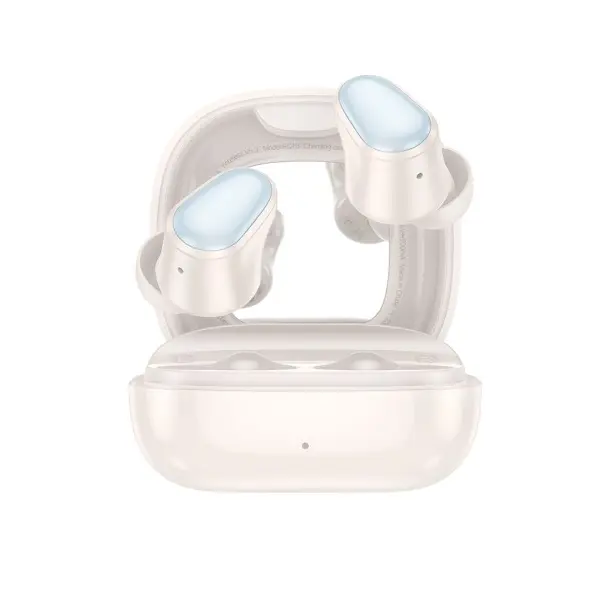 НАВУШНИКИ БЕЗДРОТОВІ HOCO EQ13 FUN TRUE WIRELESS BT5.3, 7HOURS MILKY, БІЛИЙ