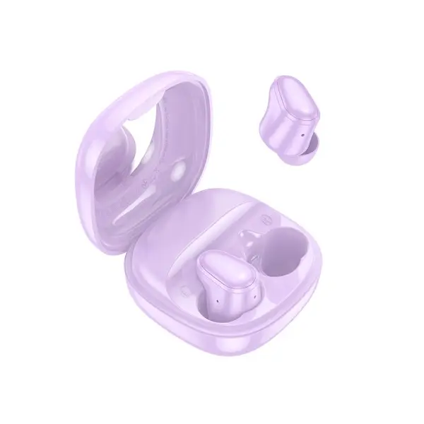 НАВУШНИКИ БЕЗДРОТОВІ HOCO EQ13 FUN TRUE WIRELESS BT5.3, 7HOURS ПУРПУРОВИЙ