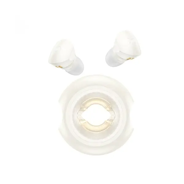 НАВУШНИКИ БЕЗДРОТОВІ HOCO EW71 GALAXIA TRUE WIRELESS BT5.4, 6HOURS MILKY, БІЛИЙ