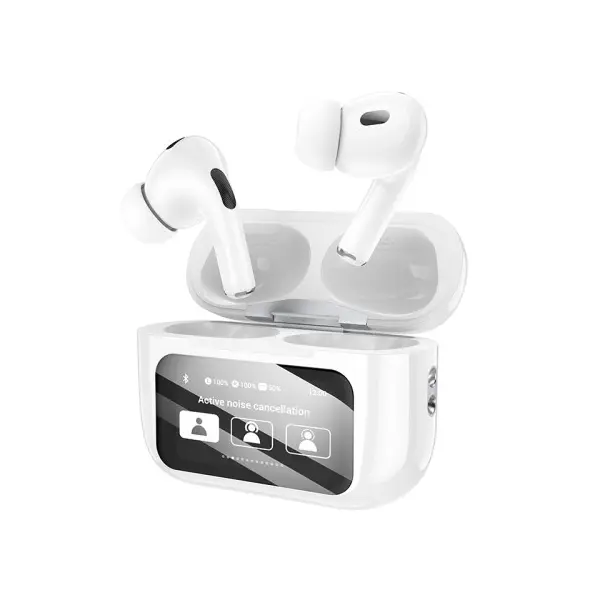 MR4_137255 Навушники бездротові hoco ew72 soar true wireless anc noisereduction, touchscreen, 5.4, білий 