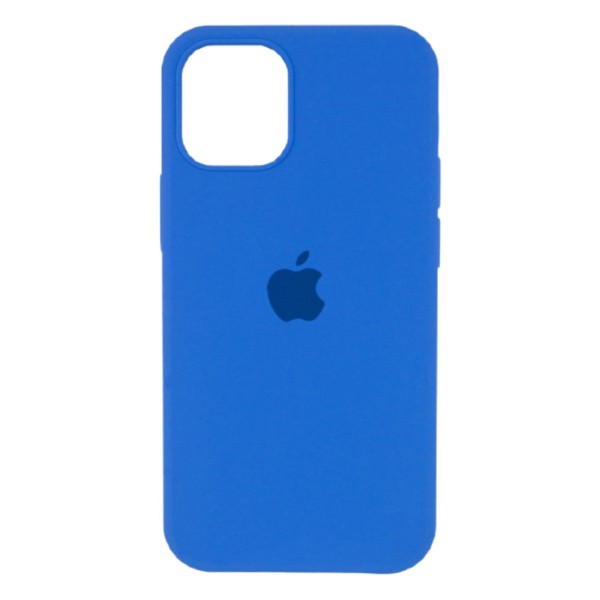 MR3_116595 Чехол silicone case для iphone 12, 12 pro (3) royal синий (закритий низ) SILICONE CASE