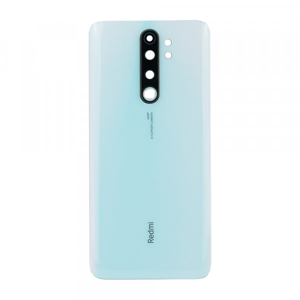 MR1_101745 Задня частина корпуса для redmi note 8 pro білий (з склом камери), original prc PRC