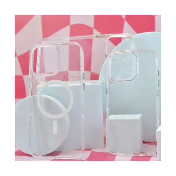 ЧОХОЛ SPACE MAGSAFE DROP PROTECTION ДЛЯ IPHONE 16 PRO TRANSPARENT