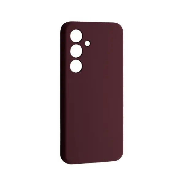 ЧОХОЛ SILICONE CASE LUXURY ДЛЯ SAMSUNG S24 MARSALA