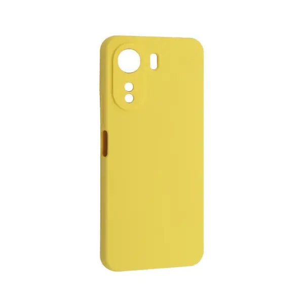 ЧОХОЛ SILICONE CASE LUXURY ДЛЯ REDMI 13C, POCO C65 ЖОВТИЙ