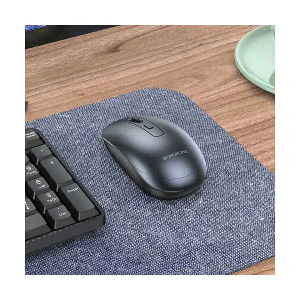 БЕЗДРОТОВА МИШКА BOROFONE BG13 WINNER 2.4G BUSINESS WIRELESS MOUSE, ЧОРНИЙ