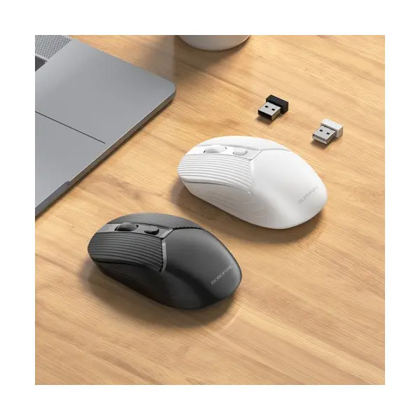 БЕЗДРОТОВА МИШКА BOROFONE BG5 2.4G BUSINESS WIRELESS MOUSE, ЧОРНИЙ