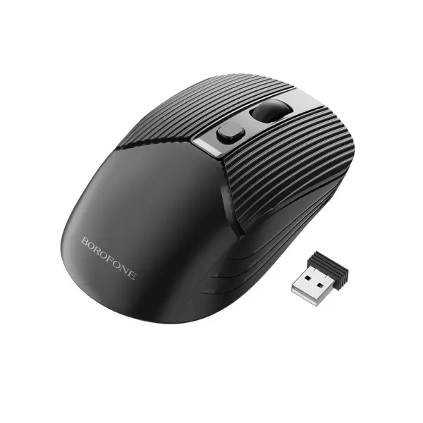 MR4_137638 Бездротова мишка borofone bg5 2.4g business wireless mouse, чорний 
