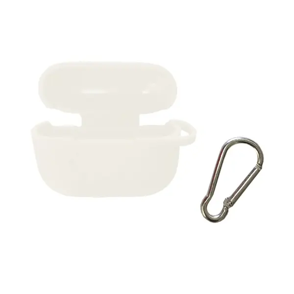MR4_138329 Чохол для airpods pro силіконовий logo 2in1 (+ карабин) (тех. пак) matte 