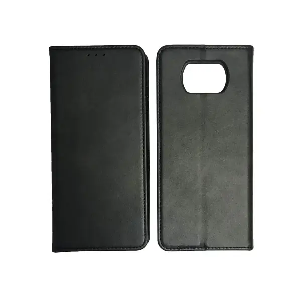 MR4_137939 Чохол-книжка black tpu magnet для xiaomi poco x3, x3 pro nfc, чорний 