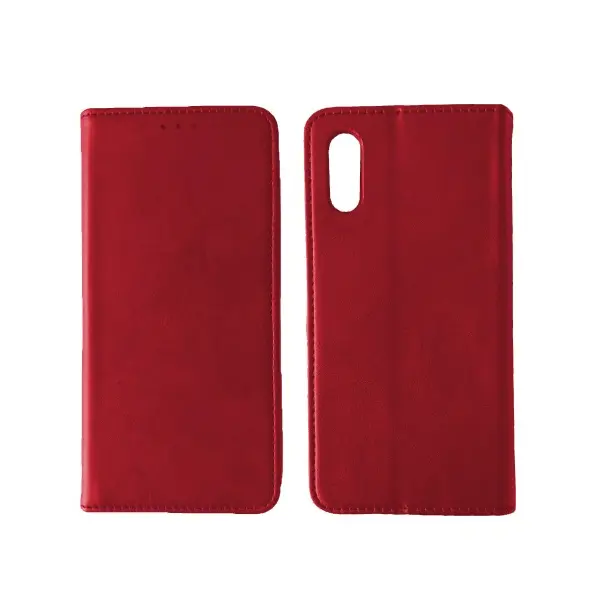 MR4_137936 Чохол-книжка black tpu magnet для redmi 9a червоний 