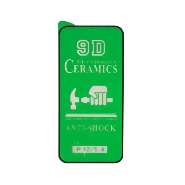 MR4_137866 Захисне скло ceramic для iphone 12 mini, чорний (тех. пак) 