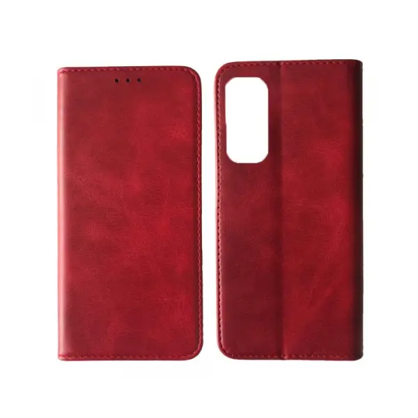 ЧОХОЛ-КНИЖКА BLACK TPU MAGNET ДЛЯ SAMSUNG A16 4G, 5G (A165) ЧЕРВОНИЙ