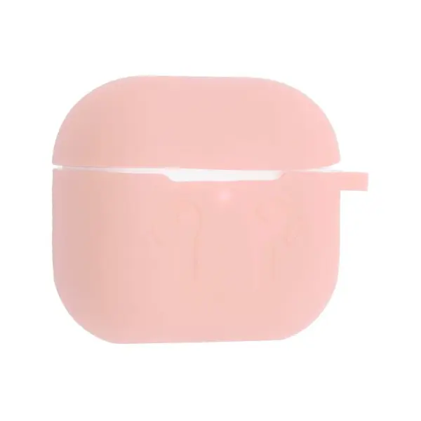ЧОХОЛ ДЛЯ AIRPODS 4 СИЛІКОНОВИЙ 2MM (ТЕХ. ПАК) РОЖЕВИЙ