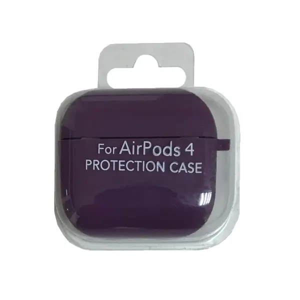 MR4_138080 Чохол для airpods 4 silicone case, microfiber пурпуровий 