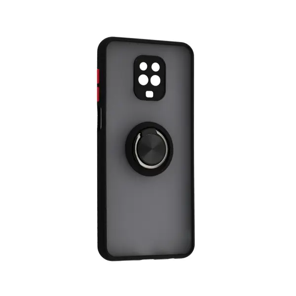ЧОХОЛ GINGLE RING CASE ДЛЯ REDMI NOTE 9S, 9PRO, ЧОРНИЙ