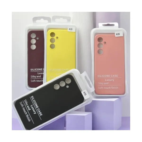 ЧОХОЛ SILICONE CASE LUXURY ДЛЯ SAMSUNG A56 LILAC