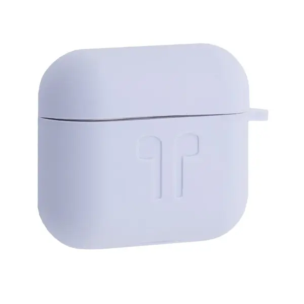 ЧОХОЛ ДЛЯ AIRPODS 3 СИЛІКОНОВИЙ 2MM LOGO 2IN1 (+ КАРАБИН) (ТЕХ. ПАК) GLYCINE