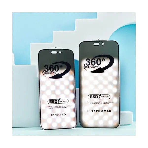 ЗАХИСНЕ СКЛО PRIVACY ANTI-STATIC 360 ДЛЯ IPHONE 16 PRO MAX (ТЕХ. ПАК)