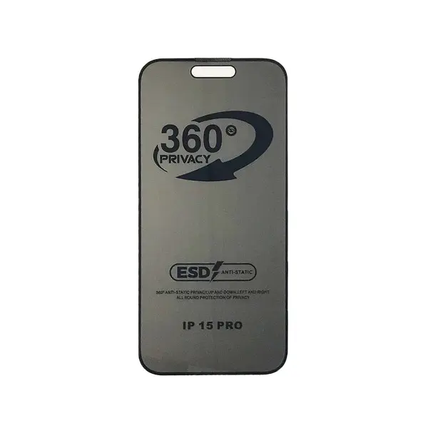 MR4_137879 Захисне скло privacy anti-static 360 для iphone 15 pro (тех. пак) 