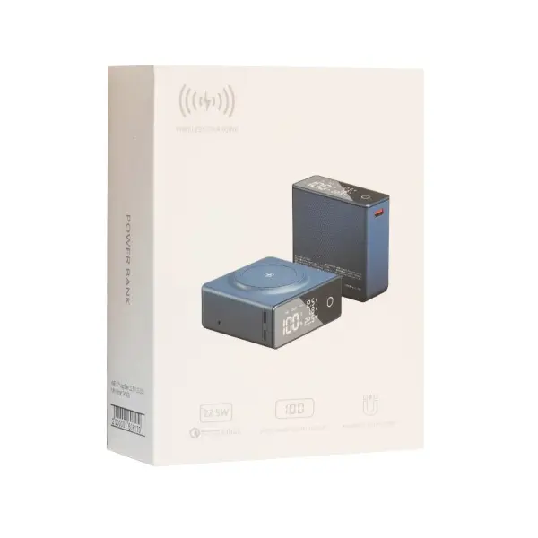 ЗОВНІШНІЙ АКУМУЛЯТОР POWER BANK Q7 MAGSAFE 22,5W 20 000MAH DARK СИНІЙ
