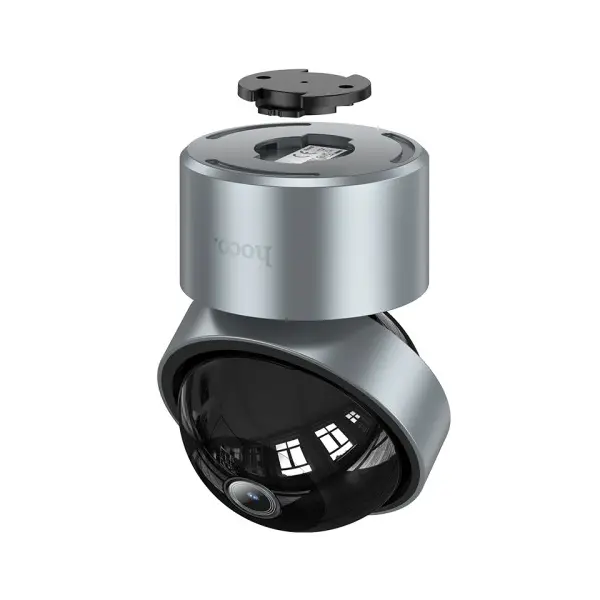 КАМЕРА ВІДЕОСПОСТЕРЕЖЕННЯ HOCO D5 INDOOR PTZ HD CAMERA СІРА